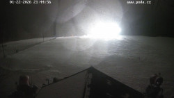 Sjezdovka, panorama východ