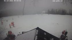 Sjezdovka, panorama východ