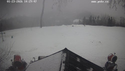 Sjezdovka, panorama východ