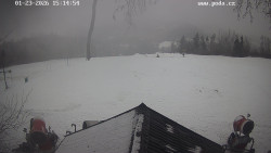 Sjezdovka, panorama východ