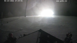 Sjezdovka, panorama východ