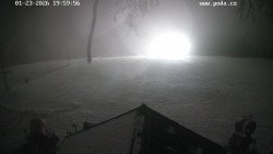 Sjezdovka, panorama východ