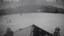 Sjezdovka, panorama východ