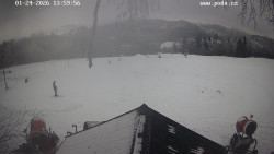 Sjezdovka, panorama východ