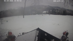 Sjezdovka, panorama východ