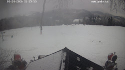 Sjezdovka, panorama východ