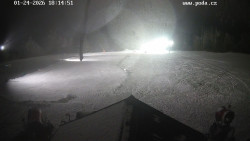 Sjezdovka, panorama východ