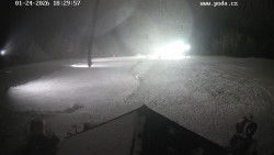 Sjezdovka, panorama východ