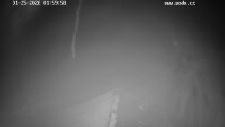 Sjezdovka, panorama východ