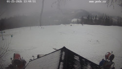 Sjezdovka, panorama východ