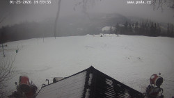 Sjezdovka, panorama východ