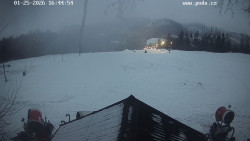 Sjezdovka, panorama východ