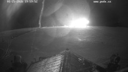 Sjezdovka, panorama východ