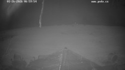 Sjezdovka, panorama východ