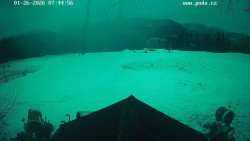 Sjezdovka, panorama východ