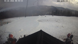 Sjezdovka, panorama východ