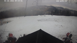 Sjezdovka, panorama východ