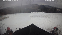 Sjezdovka, panorama východ