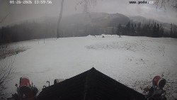 Sjezdovka, panorama východ