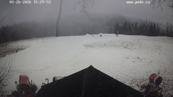 Sjezdovka, panorama východ