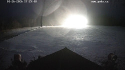 Sjezdovka, panorama východ