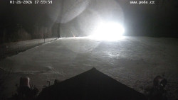 Sjezdovka, panorama východ