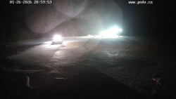 Sjezdovka, panorama východ