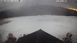 Sjezdovka, panorama východ