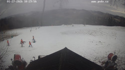 Sjezdovka, panorama východ