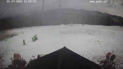 Sjezdovka, panorama východ