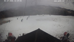 Sjezdovka, panorama východ