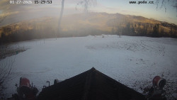 Sjezdovka, panorama východ