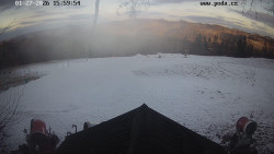 Sjezdovka, panorama východ