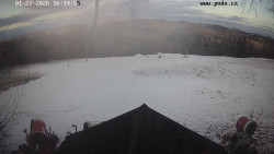 Sjezdovka, panorama východ