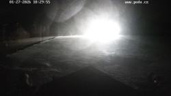 Sjezdovka, panorama východ