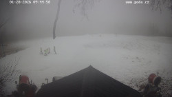 Sjezdovka, panorama východ