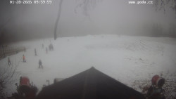 Sjezdovka, panorama východ