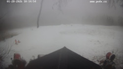 Sjezdovka, panorama východ