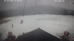 Sjezdovka, panorama východ