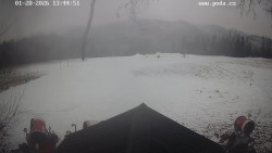 Sjezdovka, panorama východ