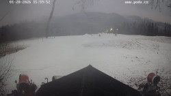 Sjezdovka, panorama východ