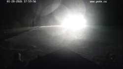 Sjezdovka, panorama východ