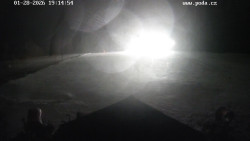 Sjezdovka, panorama východ