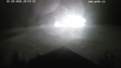 Sjezdovka, panorama východ