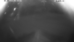 Sjezdovka, panorama východ