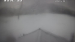 Sjezdovka, panorama východ