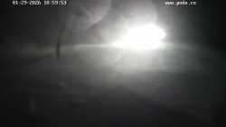 Sjezdovka, panorama východ