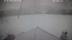 Sjezdovka, panorama východ