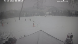 Sjezdovka, panorama východ