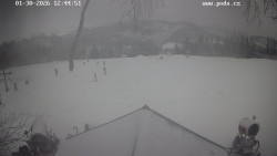 Sjezdovka, panorama východ